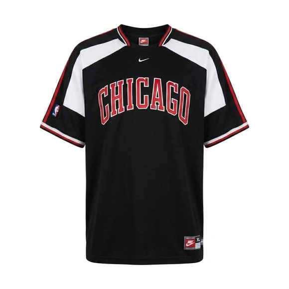 Nike Other - Vintage 90's Chicago Bulls Nike Warm Up Shooting Shirt Jersey Mens Size XL